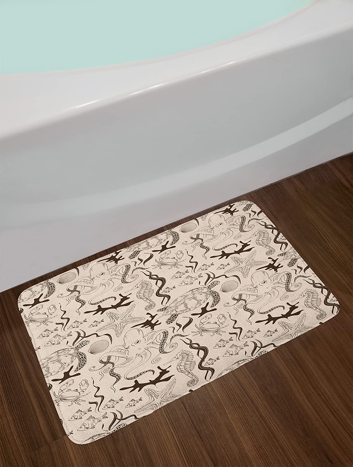 Detail Seahorse Bath Rug Nomer 39