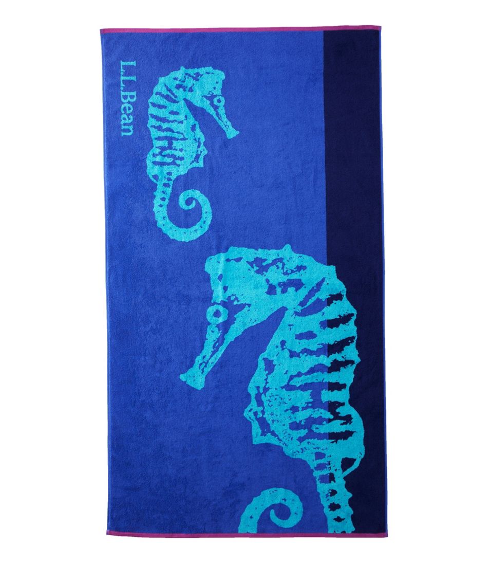 Detail Seahorse Beach Towel Nomer 2