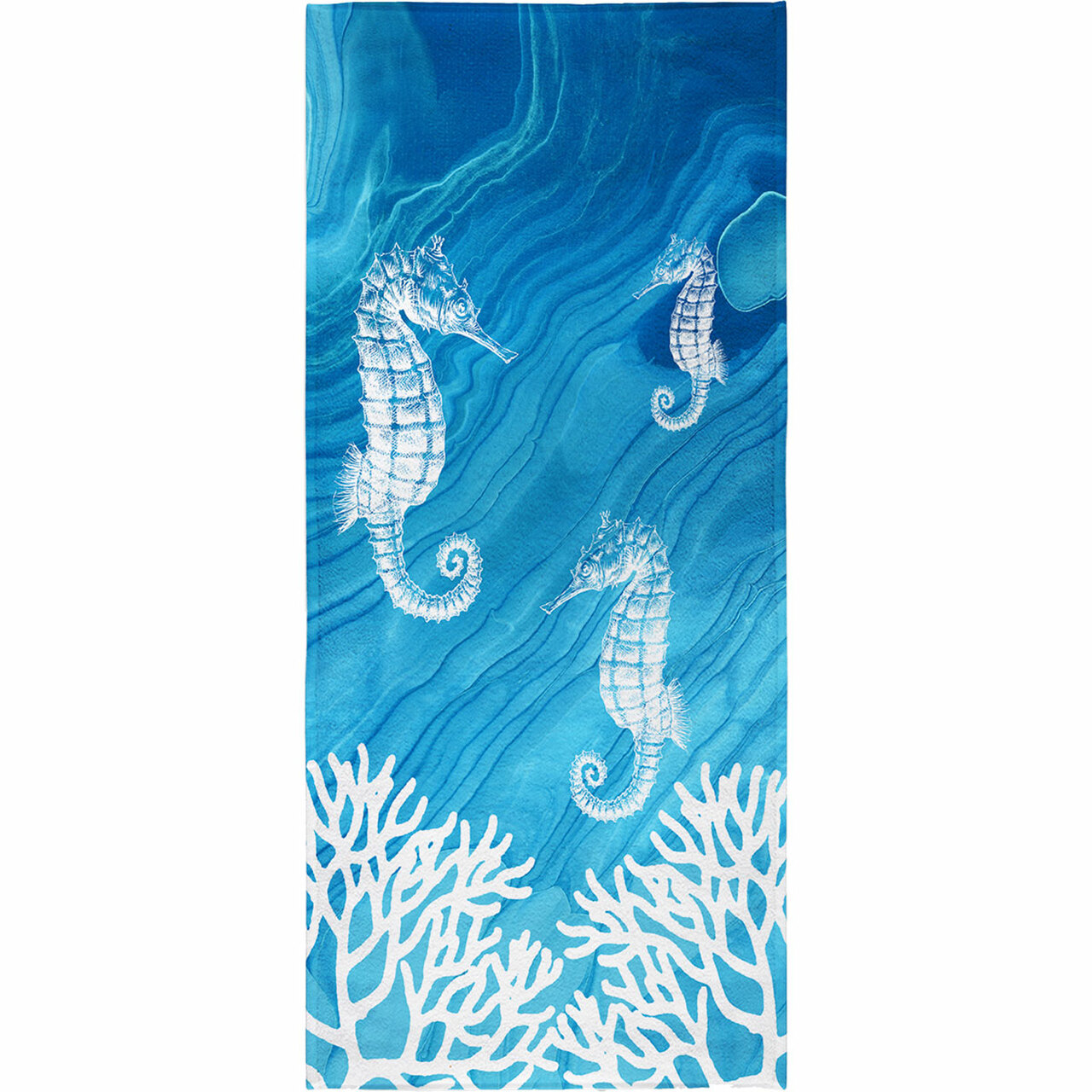 Detail Seahorse Beach Towel Nomer 5