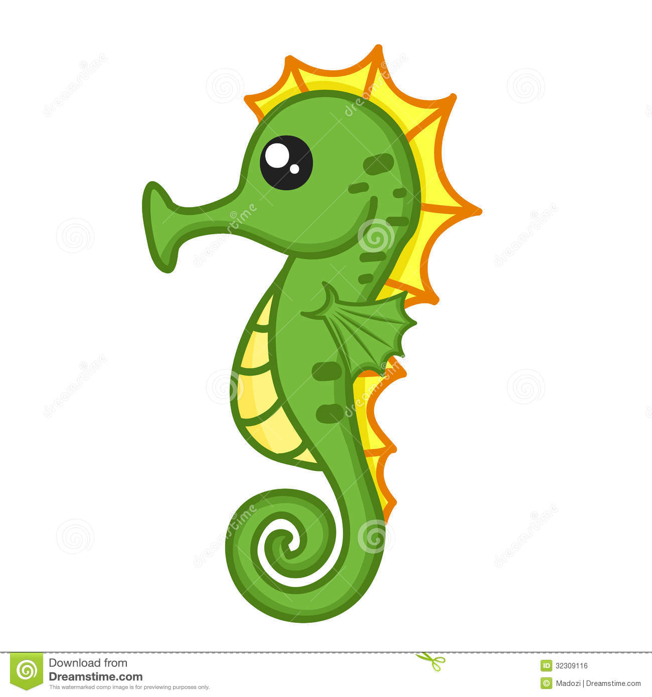 Detail Seahorse Clipart Free Nomer 24