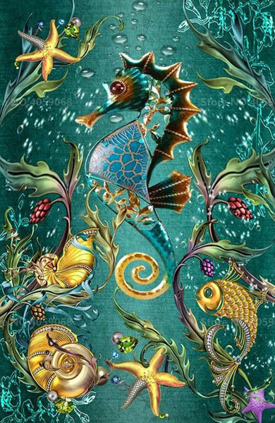 Seahorse Diamond Painting - KibrisPDR