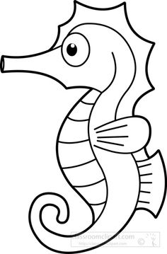 Detail Seahorse Images Clip Art Nomer 39