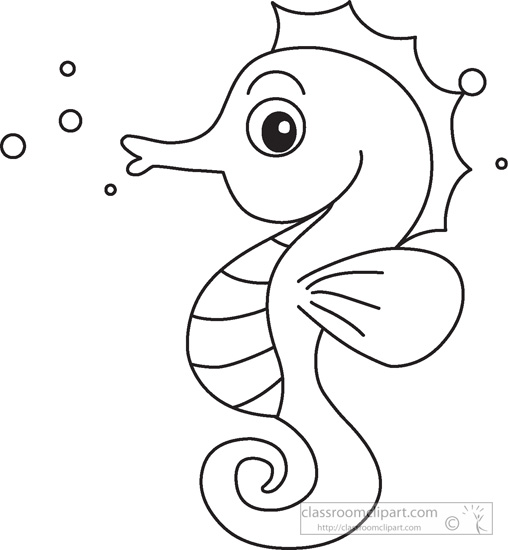 Detail Seahorse Images Clip Art Nomer 41