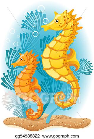 Detail Seahorse Images Clip Art Nomer 42