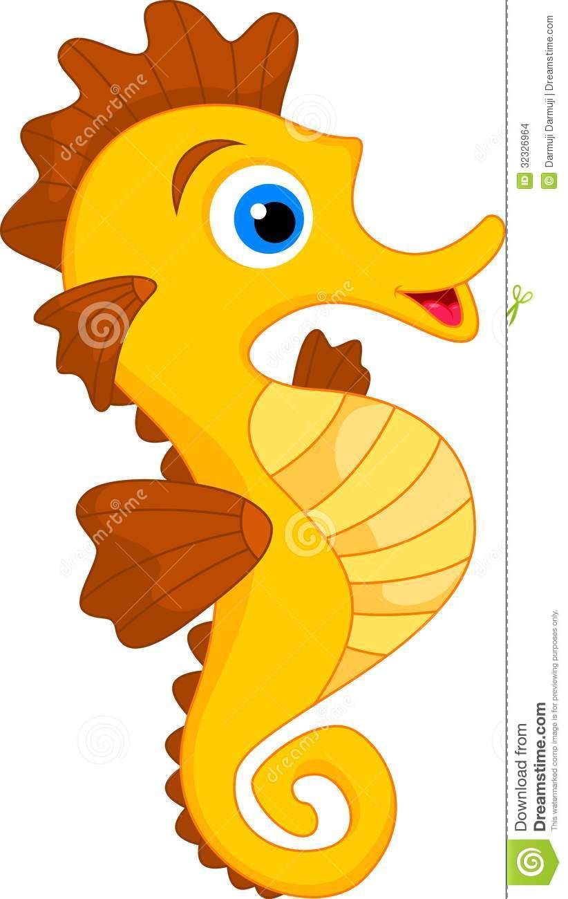 Detail Seahorse Images Clip Art Nomer 6