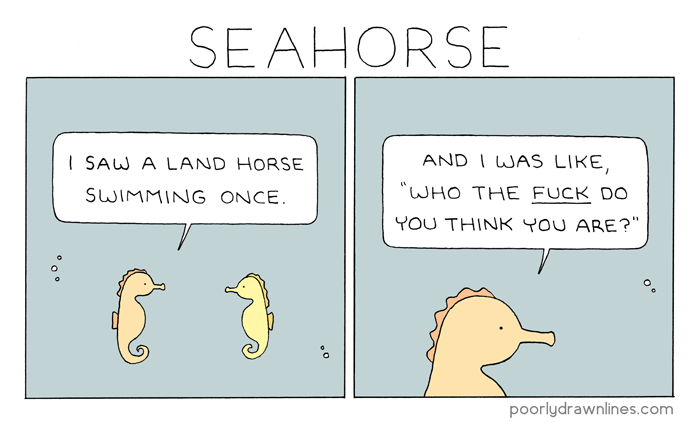 Detail Seahorse Meme Nomer 25