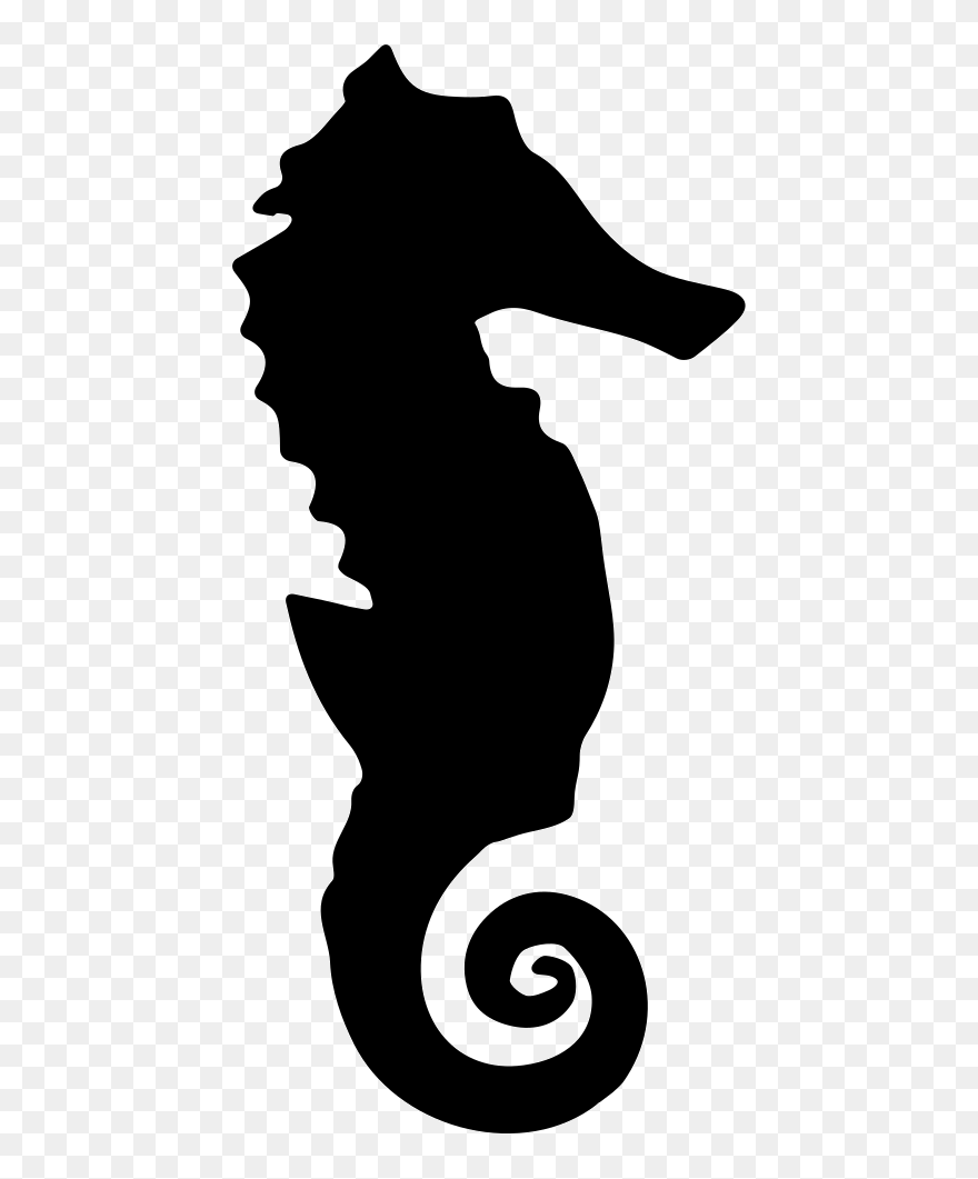 Seahorse Silhouette Png - KibrisPDR