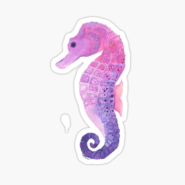 Detail Seahorse Stickers Nomer 11