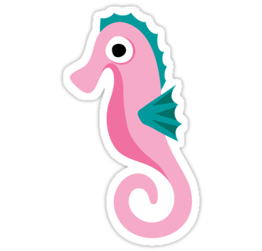 Detail Seahorse Stickers Nomer 25