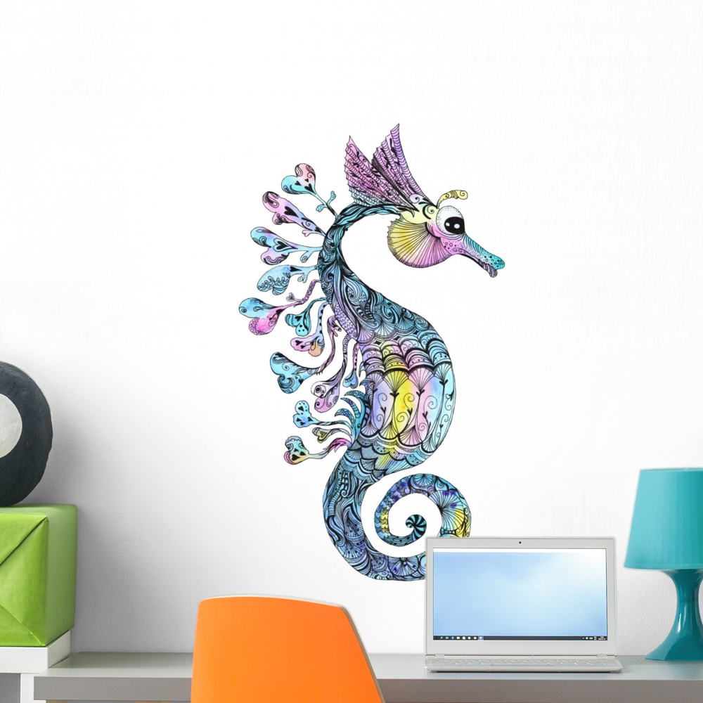 Detail Seahorse Stickers Nomer 28