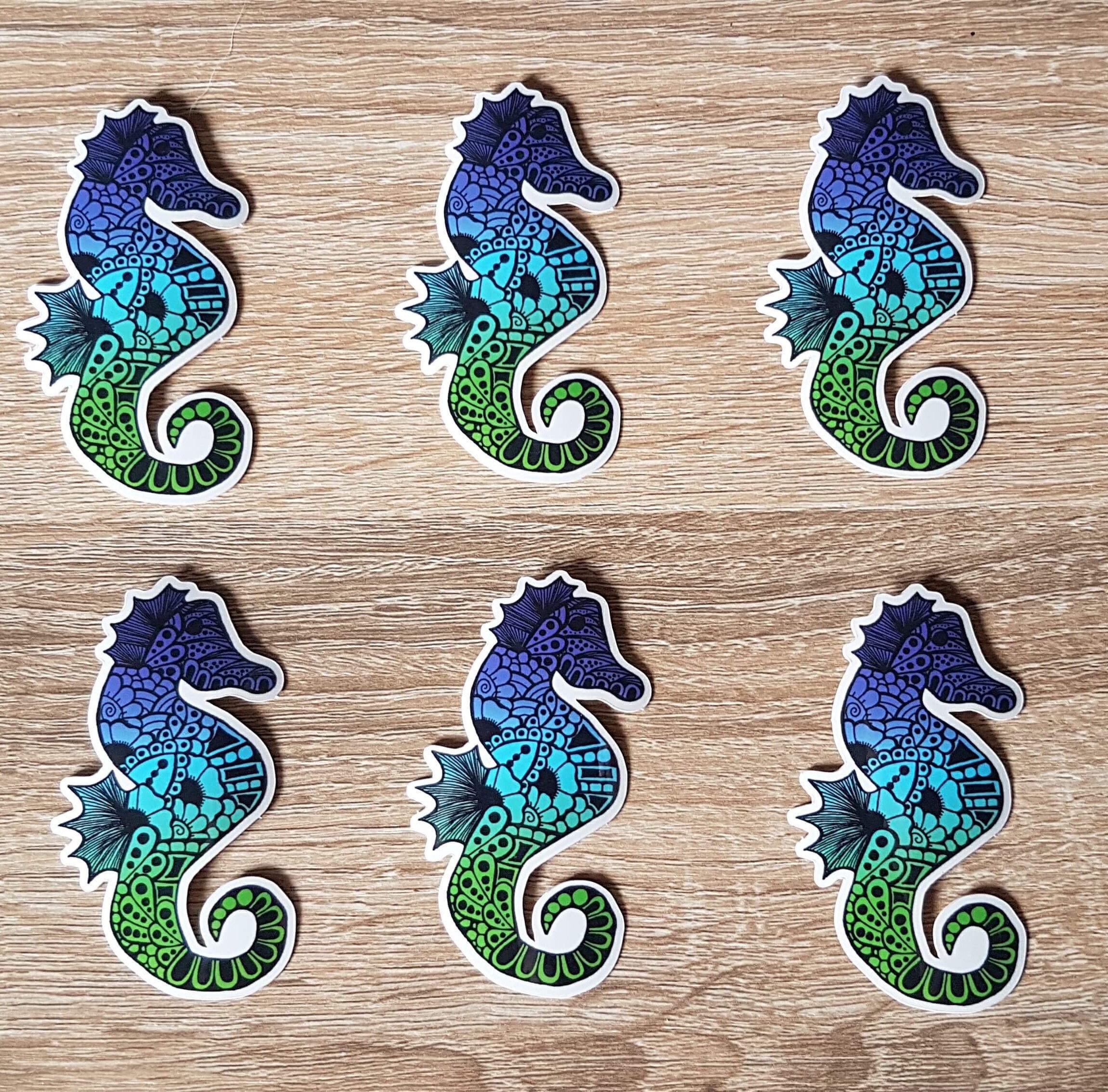 Detail Seahorse Stickers Nomer 38