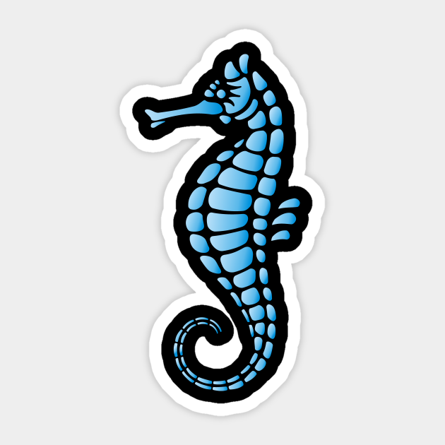 Detail Seahorse Stickers Nomer 45