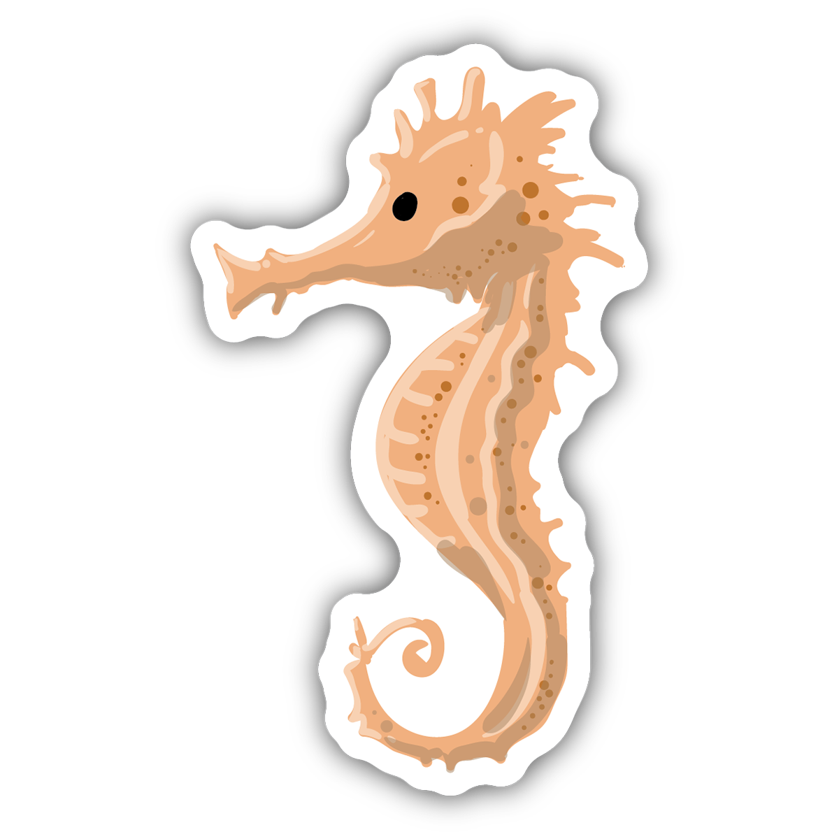 Detail Seahorse Stickers Nomer 6