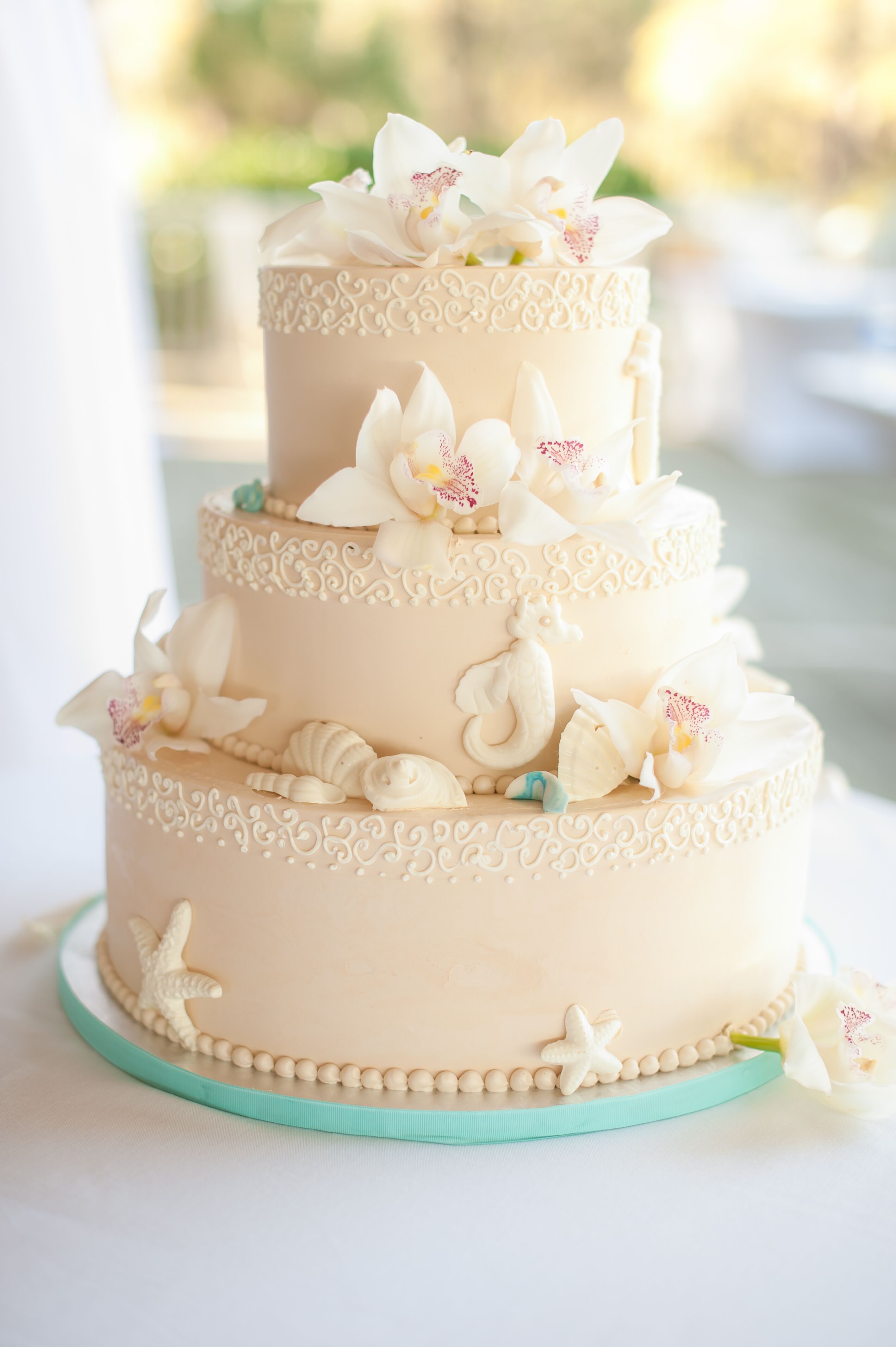 Detail Seahorse Wedding Cake Nomer 42