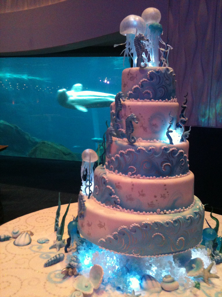 Detail Seahorse Wedding Cake Nomer 47