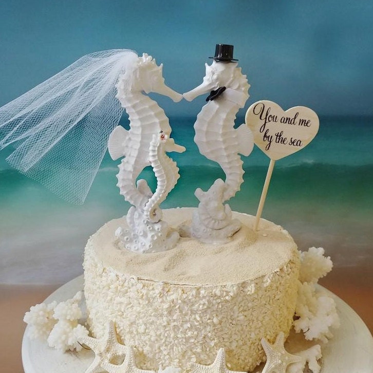 Detail Seahorse Wedding Cake Nomer 9