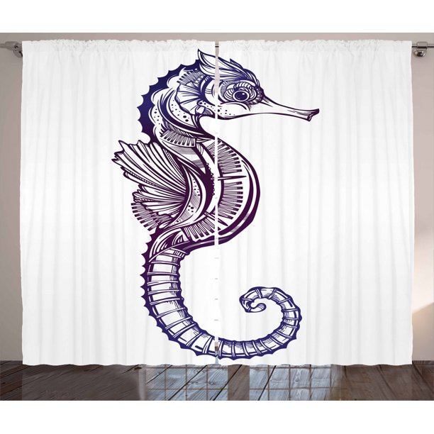 Detail Seahorse Window Curtains Nomer 20