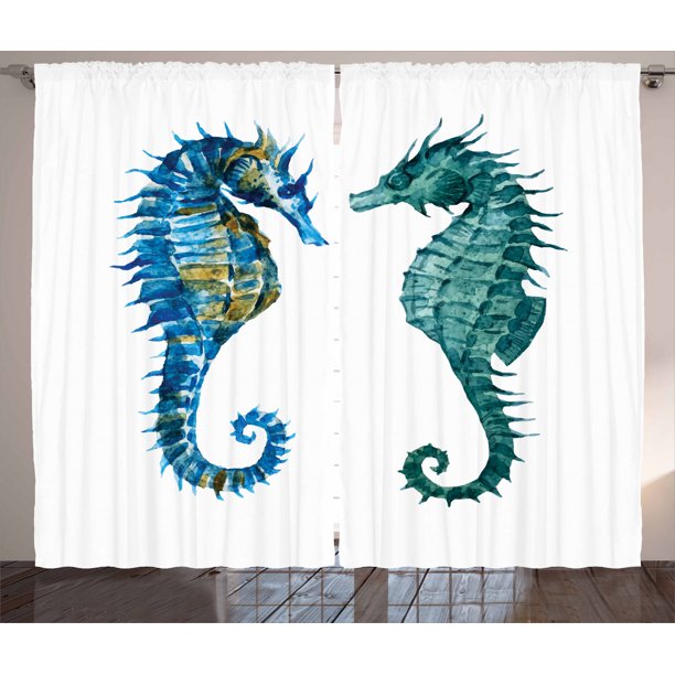 Detail Seahorse Window Curtains Nomer 6