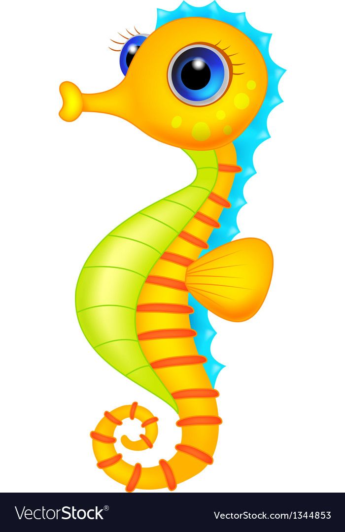 Detail Seahorses Clipart Nomer 26