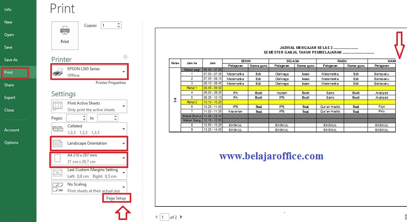 Detail Sebagian Gambar Terpotong Di Print Prewiew Nomer 11