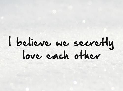 Secret Love Quotes - KibrisPDR