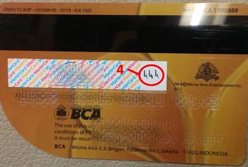 Detail Security Code Kartu Debit Nomer 31