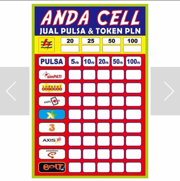 Detail Sedia Pulsa Dan Token Listrik Nomer 28