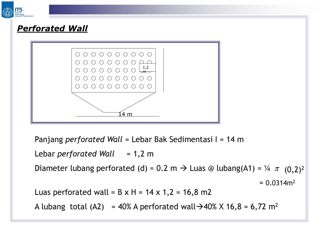 Detail Sedimentasi 1 Gambar Bak Sedimentasi 1 Per Unit Nomer 40