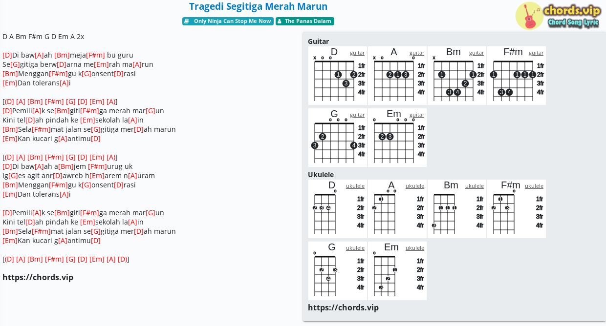 Detail Segitiga Merah Marun Nomer 27