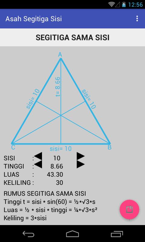 Detail Segitiga Sama Sisi Nomer 31