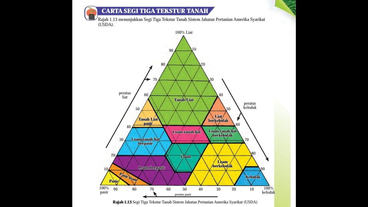 Detail Segitiga Tekstur Usda Nomer 6