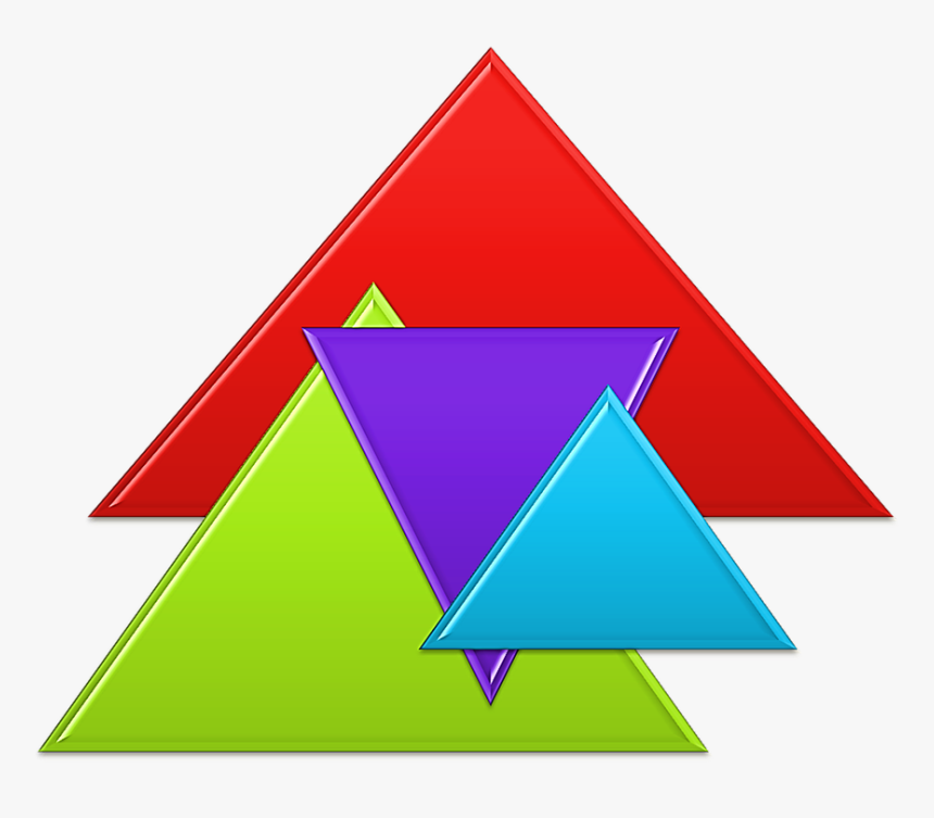 Detail Segitiga Warna Warni Nomer 4