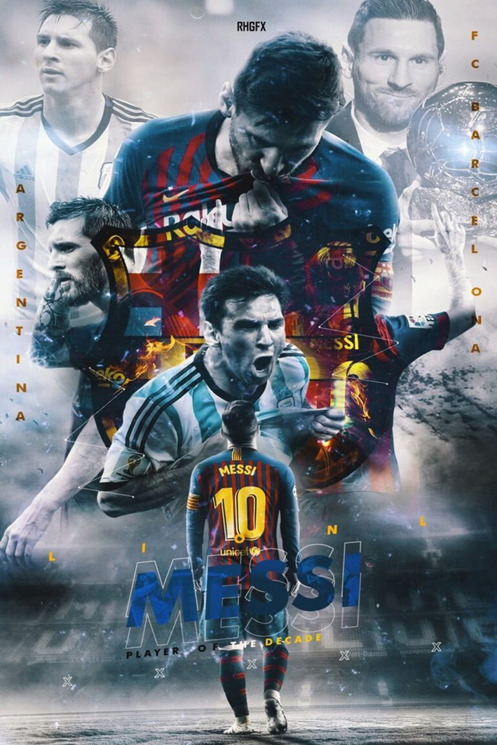 Detail Wallpaper Sepak Bola Messi Nomer 8