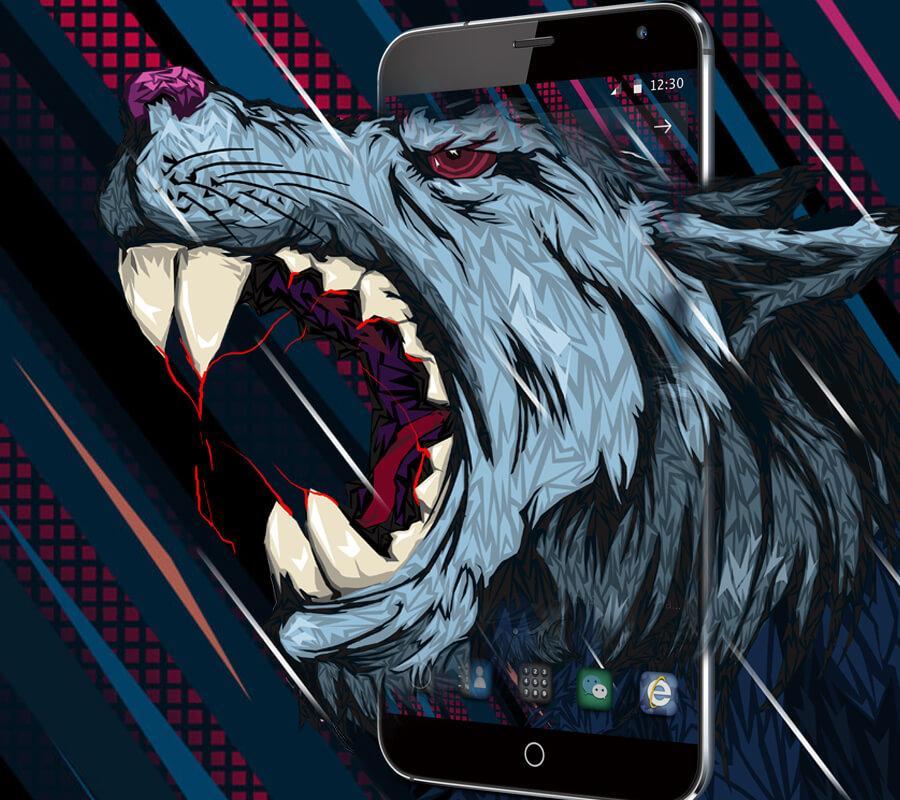 Detail Wallpaper Serigala Bergerak Nomer 57