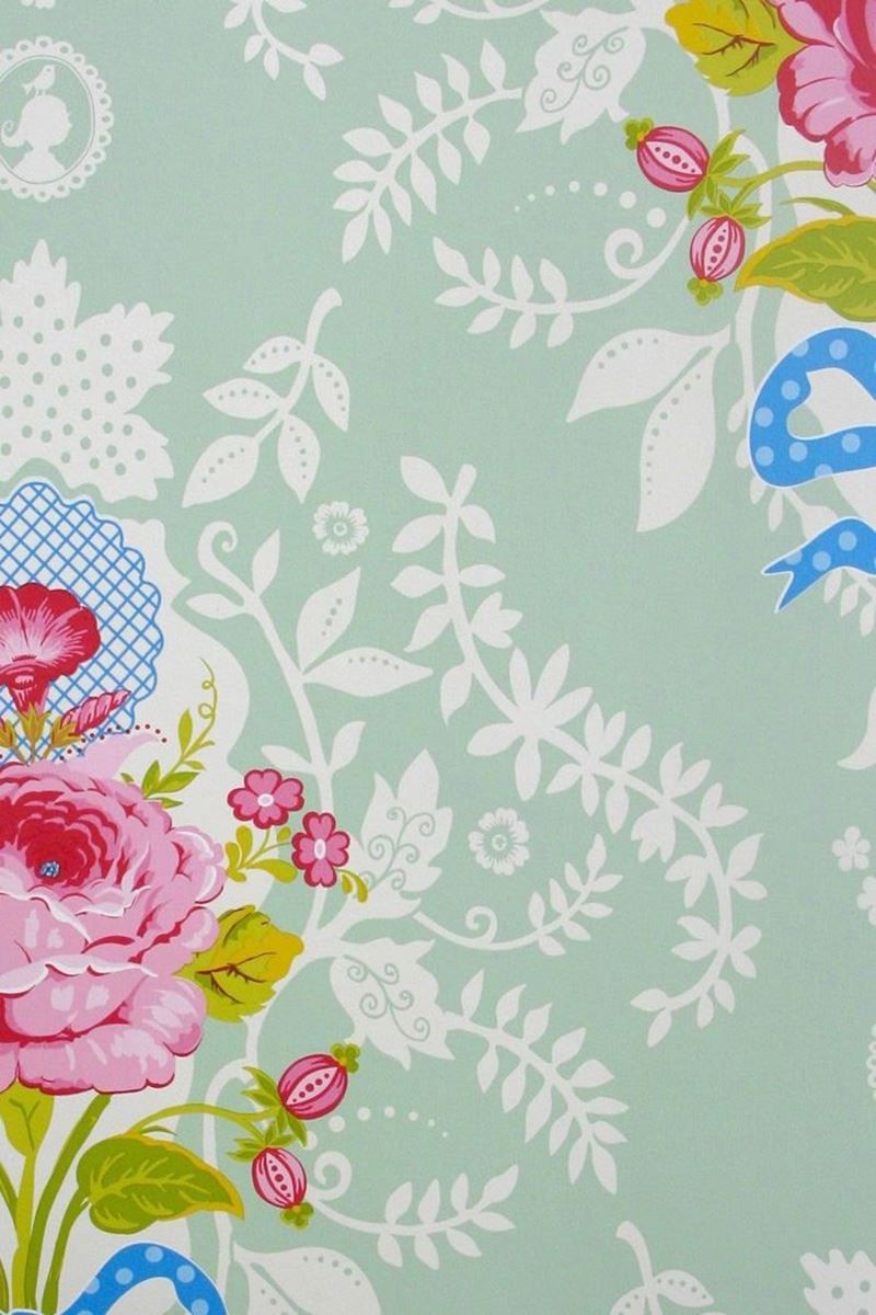 Detail Wallpaper Shabby Chic Nomer 25