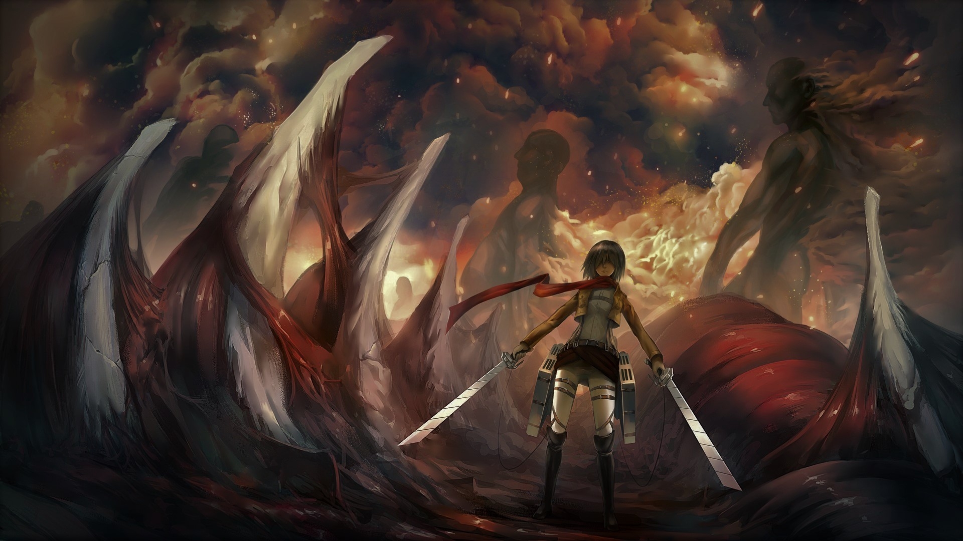 Detail Wallpaper Shingeki No Kyojin Nomer 40