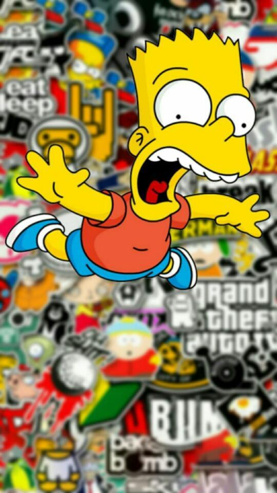 Detail Wallpaper Simpsons Android Nomer 17