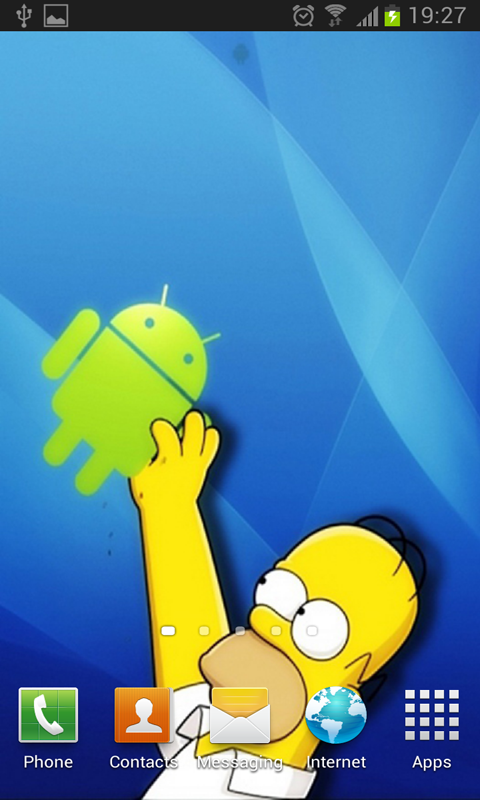 Detail Wallpaper Simpsons Android Nomer 20