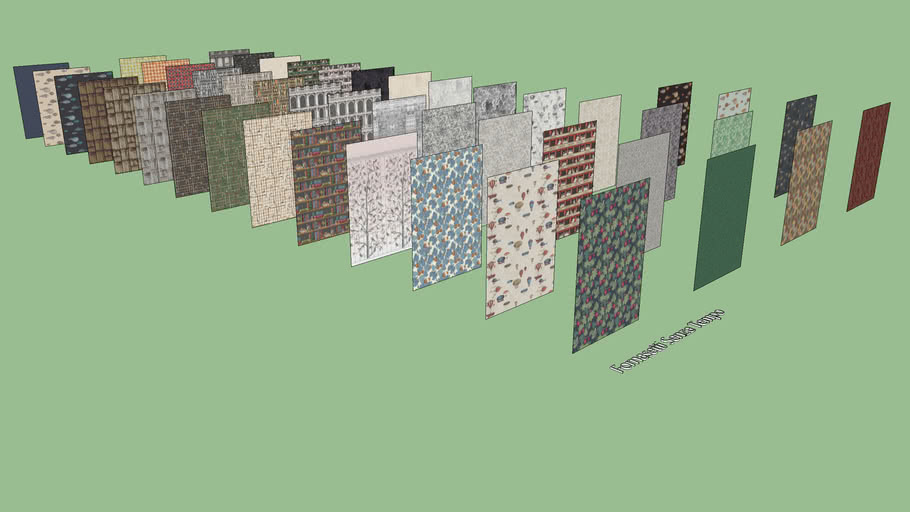 Detail Wallpaper Sketchup Nomer 14