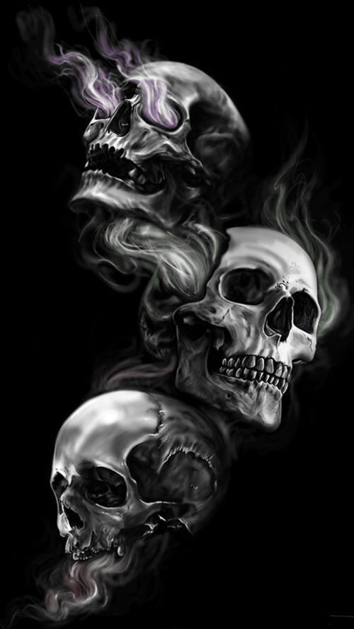 Detail Wallpaper Skull Hd Nomer 2