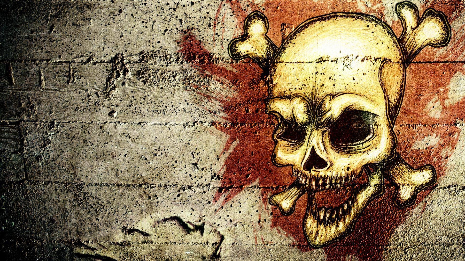 Detail Wallpaper Skull Hd Nomer 54