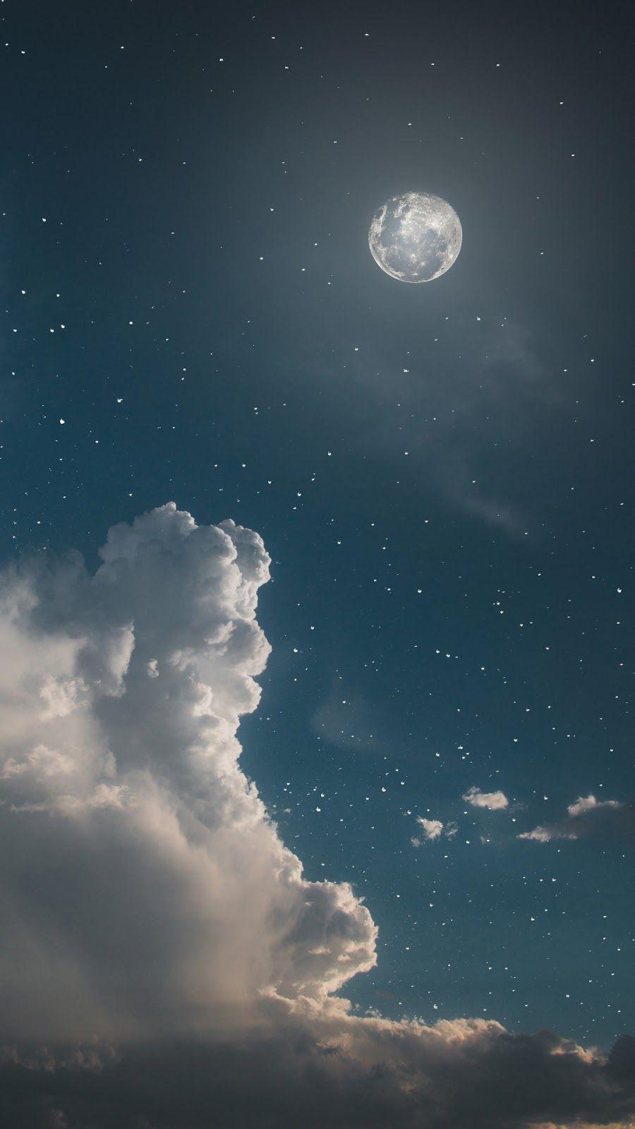 Detail Wallpaper Sky Night Nomer 16