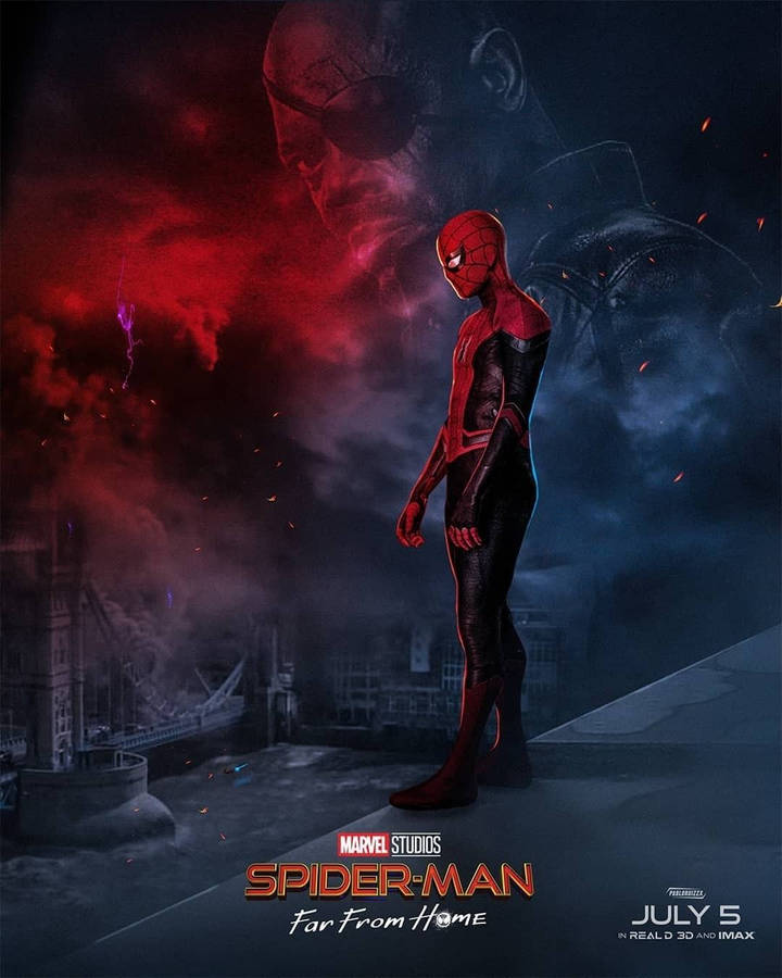 Detail Wallpaper Spider Man Far From Home Nomer 12