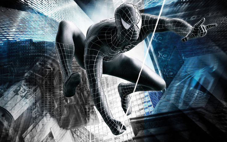 Detail Wallpaper Spiderman Black 3d Nomer 25