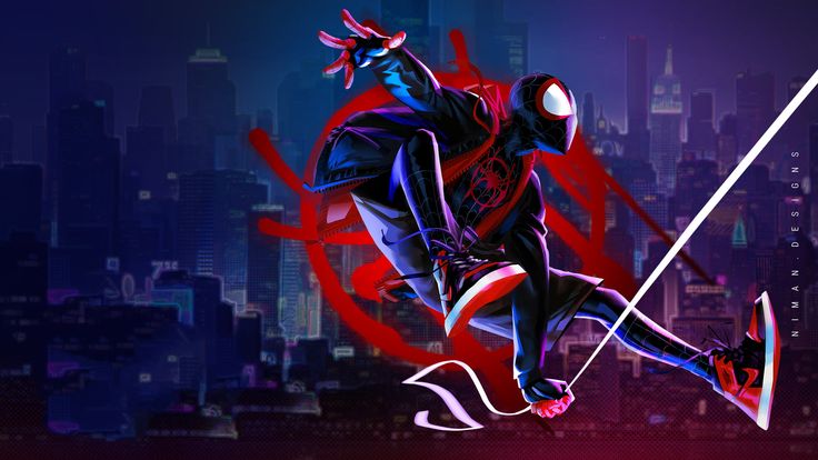 Detail Wallpaper Spiderman Into The Spider Verse Nomer 22