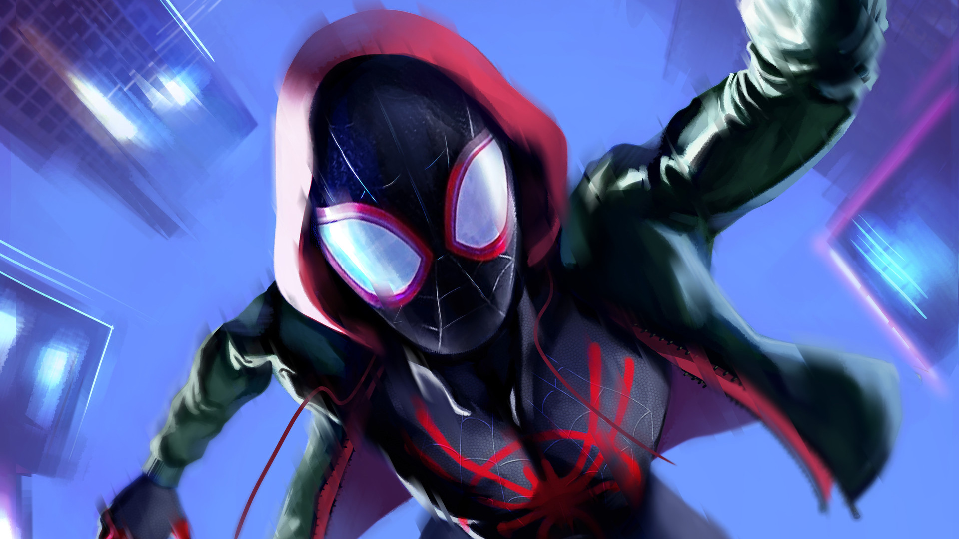 Detail Wallpaper Spiderman Into The Spider Verse Nomer 37