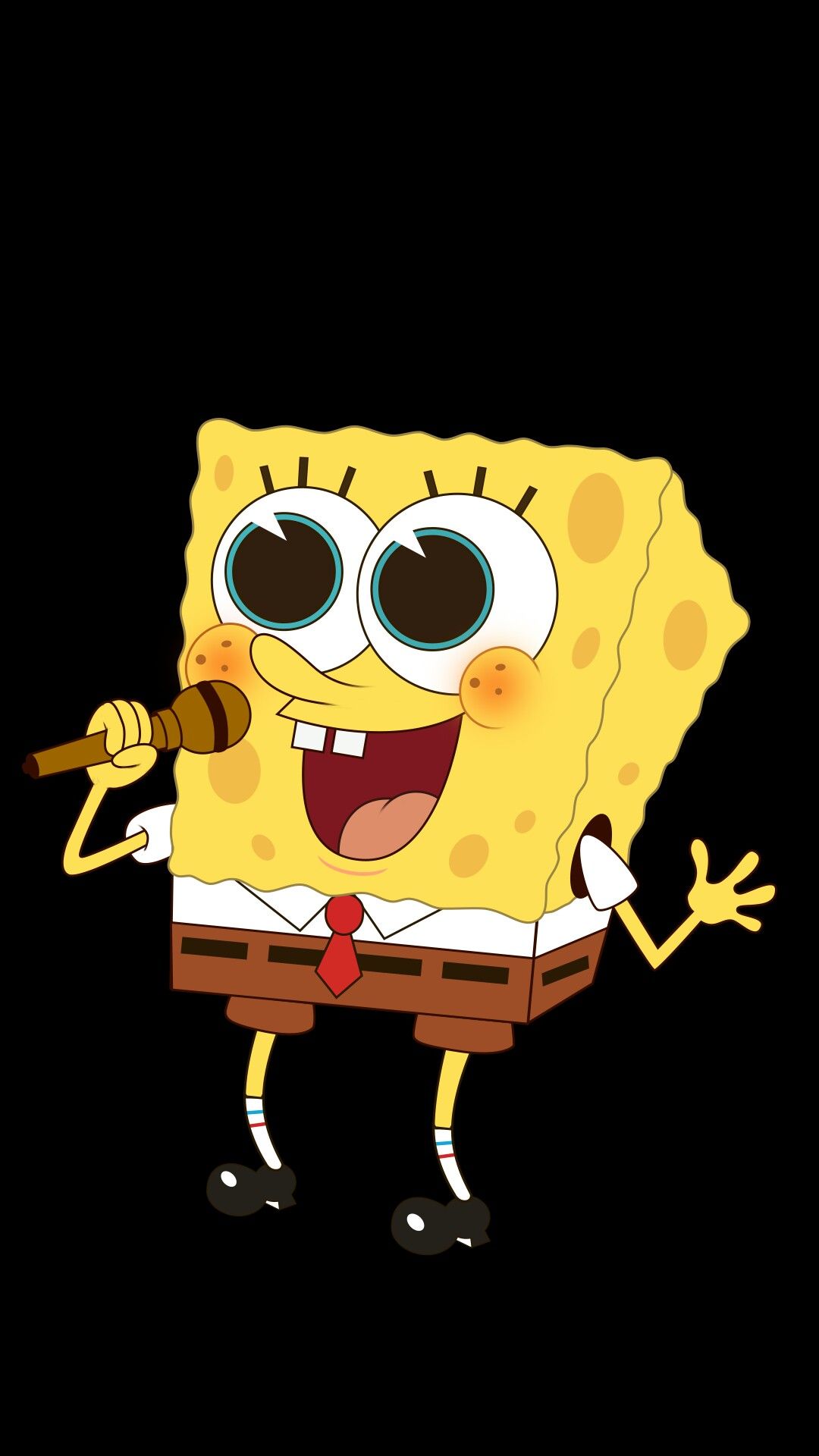 Detail Wallpaper Spongebob Latar Hitam Nomer 5