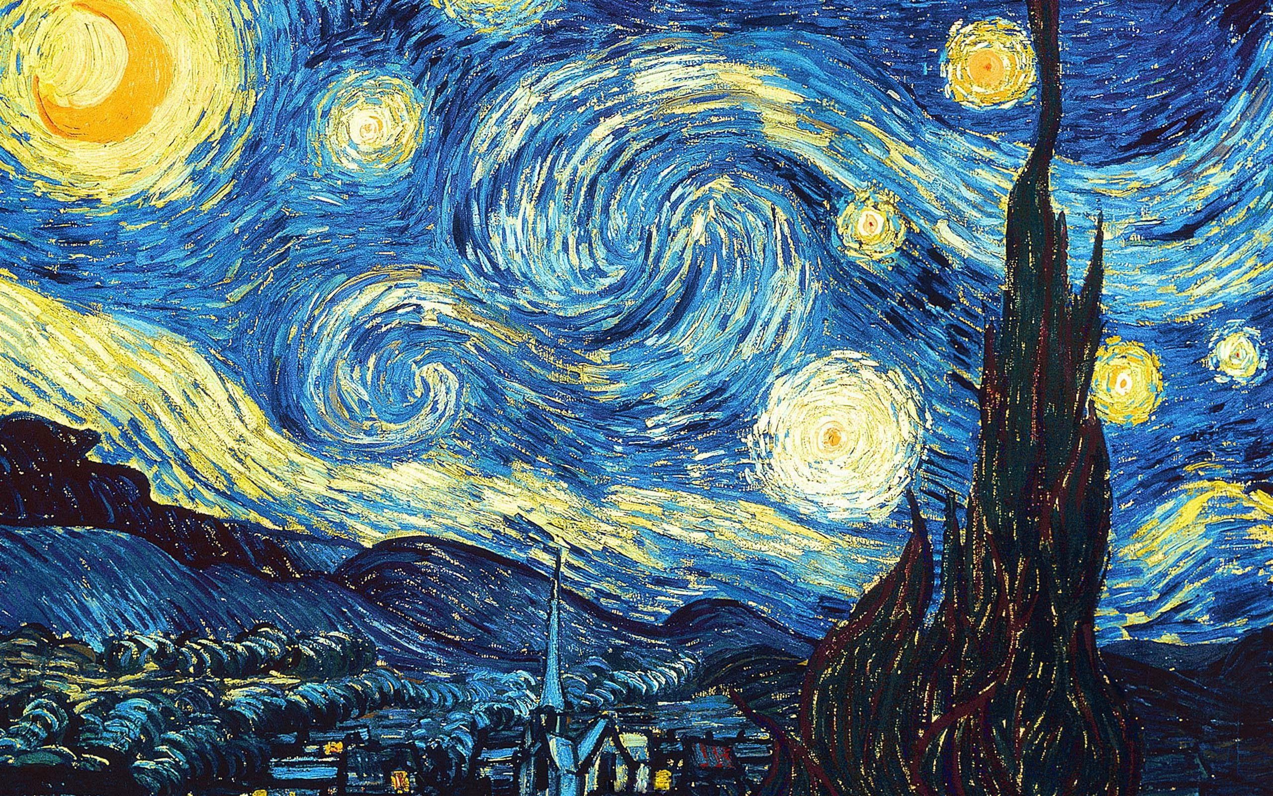 Detail Wallpaper Starry Night Nomer 12