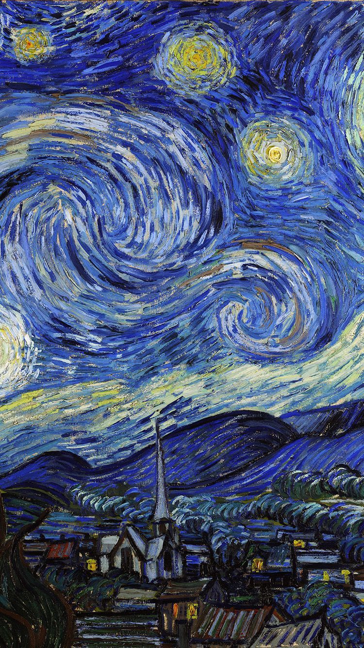 Detail Wallpaper Starry Night Nomer 2