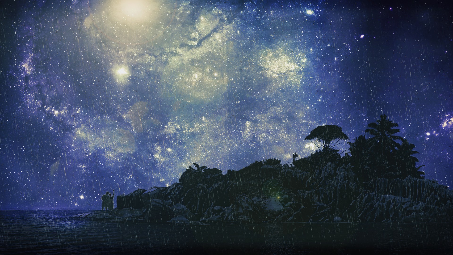 Detail Wallpaper Starry Night Nomer 36